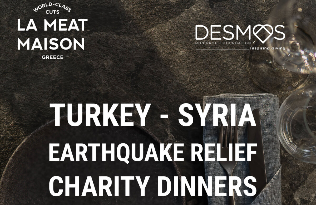 To La Meat Maison στηρίζει τους σεισμοπαθείς της Τουρκίας και Συρίας